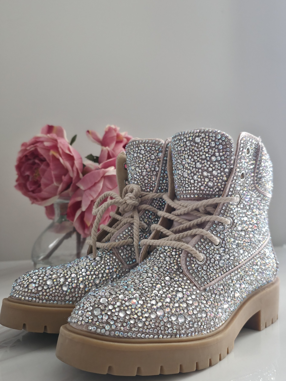 Betsey Johnson Rhinestone Boots